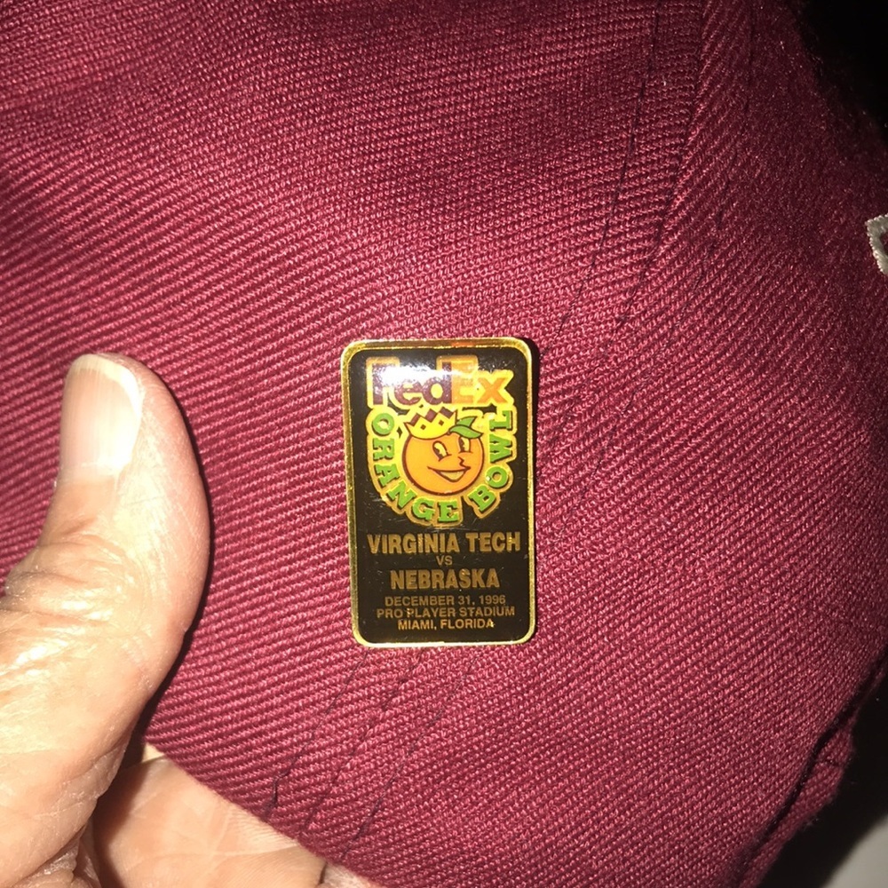 Virginia Tech Two-Tone Adjustable Cap - Picture 7 of 10